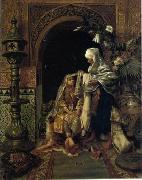 Arab or Arabic people and life. Orientalism oil paintings  405, unknow artist